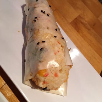 Ichima - "Crab" roll, basically just a roll of imitation crab, no real crab. The outside is a soy paper, the texture is like paper. - Sushi Bars Near Me - Pasadena, California