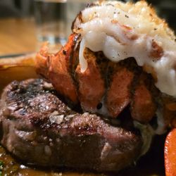 The Velvet Restaurant and Lounge - Beef Tenderloin & Lobster