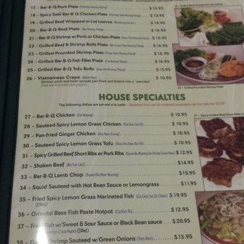Bac Nam - Da menu...... - Vietnamese Near Me - Honolulu, Hawaii Bac Nam - Da menu...... - Vietnamese Near Me - Honolulu, Hawaii