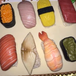 My Sushi birthday cake! My Sushi birthday cake!