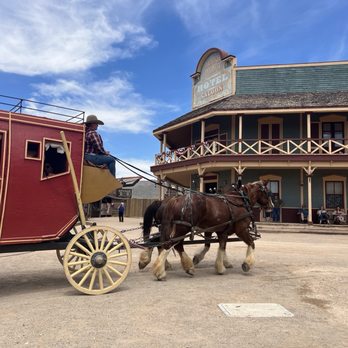Old Tucson - Stage coach - Amusement Parks Near Me - Tucson, Arizona