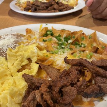 Loaded Cafe - Chilaquiles plate - American Near Me - Placentia, California