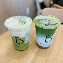 Sea Salt Cheese Foam Matcha Latte
