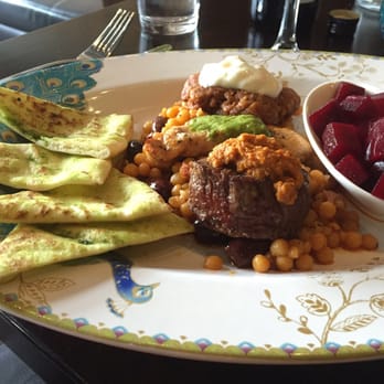 The Raven Bistro - Grilled Moroccan Trio - Mediterranean Near Me - Jasper, Alberta