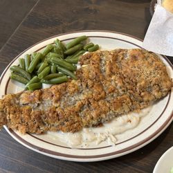 Section Hand Steakhouse - Chicken fried steak special.