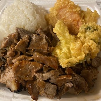 Pete’s Teriyaki - Clovis - The combination meat plate - Japanese Near Me - Clovis, California