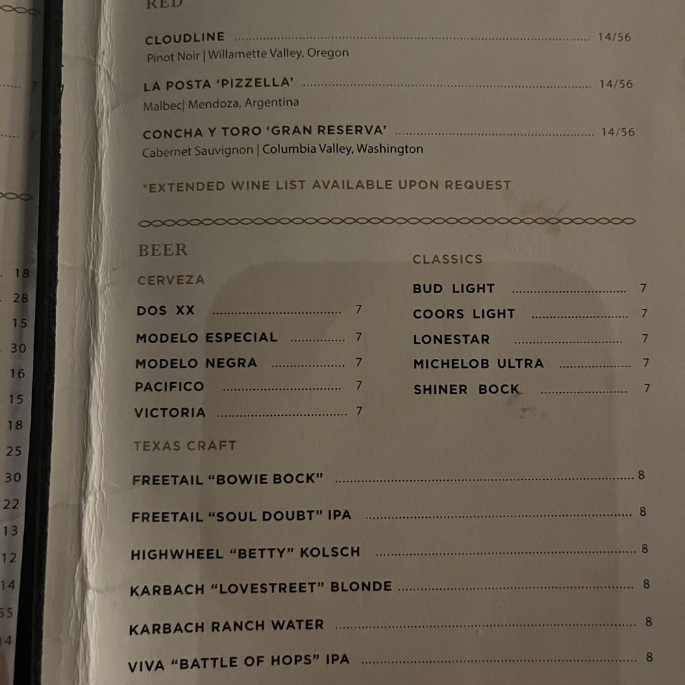 Otro Bar - Menu - Bars Near Me - San Antonio, Texas Otro Bar - Menu - Bars Near Me - San Antonio, Texas