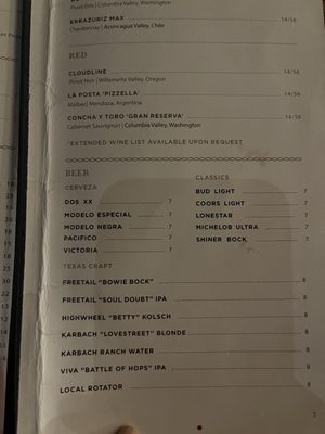 Menu photo 3 Otro Bar San Antonio, TX Menu photo 3 Otro Bar San Antonio, TX