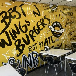 WNB Factory - Wings & Burger - The view inside