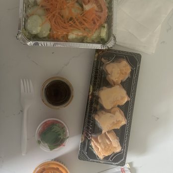 Chikurin - Hawaii's with Garden salad. - Japanese Near Me - Brooklyn, New York