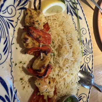 Ema - Chicken kabobs - Mediterranean Near Me - Austin, Texas Ema - Chicken kabobs - Mediterranean Near Me - Austin, Texas