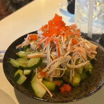 Umami Japanese Bistro - Cucumber and Crab Salad - Japanese Near Me - Baton Rouge, Louisiana Umami Japanese Bistro - Cucumber and Crab Salad - Japanese Near Me - Baton Rouge, Louisiana