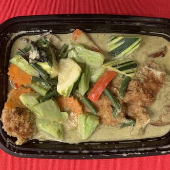 Pacifica Thai Cuisine - -#60 Pla Kriew Wan - Red Snapper with Green Curry & Mixed Vegetables $13.95 a/o 3/21. The green chunks are broccoli....stalks - Thai Near Me - Pacifica, California Pacifica Thai Cuisine - -#60 Pla Kriew Wan - Red Snapper with Green Curry & Mixed Vegetables $13.95 a/o 3/21. The green chunks are broccoli....stalks - Thai Near Me - Pacifica, California