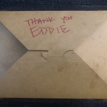 Lord Empanada - Nice note on box. - Argentine Near Me - Monrovia, California