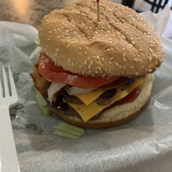 Honey Buns Cafe - Double Bacon Cheeseburger