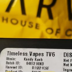 Trulieve Phoenix Dispensary Alhambra - bought this 7/31/2022