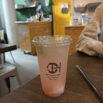 OH Dessert Cafe - Rose Lychee Fizz. Very light and Refreshing! $9 - Desserts Near Me - San Francisco, California OH Dessert Cafe - Rose Lychee Fizz. Very light and Refreshing! $9 - Desserts Near Me - San Francisco, California