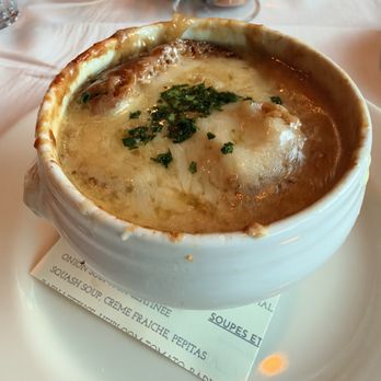 Beaujolais Bistro - Classic French onion soup - French Near Me - Reno, Nevada