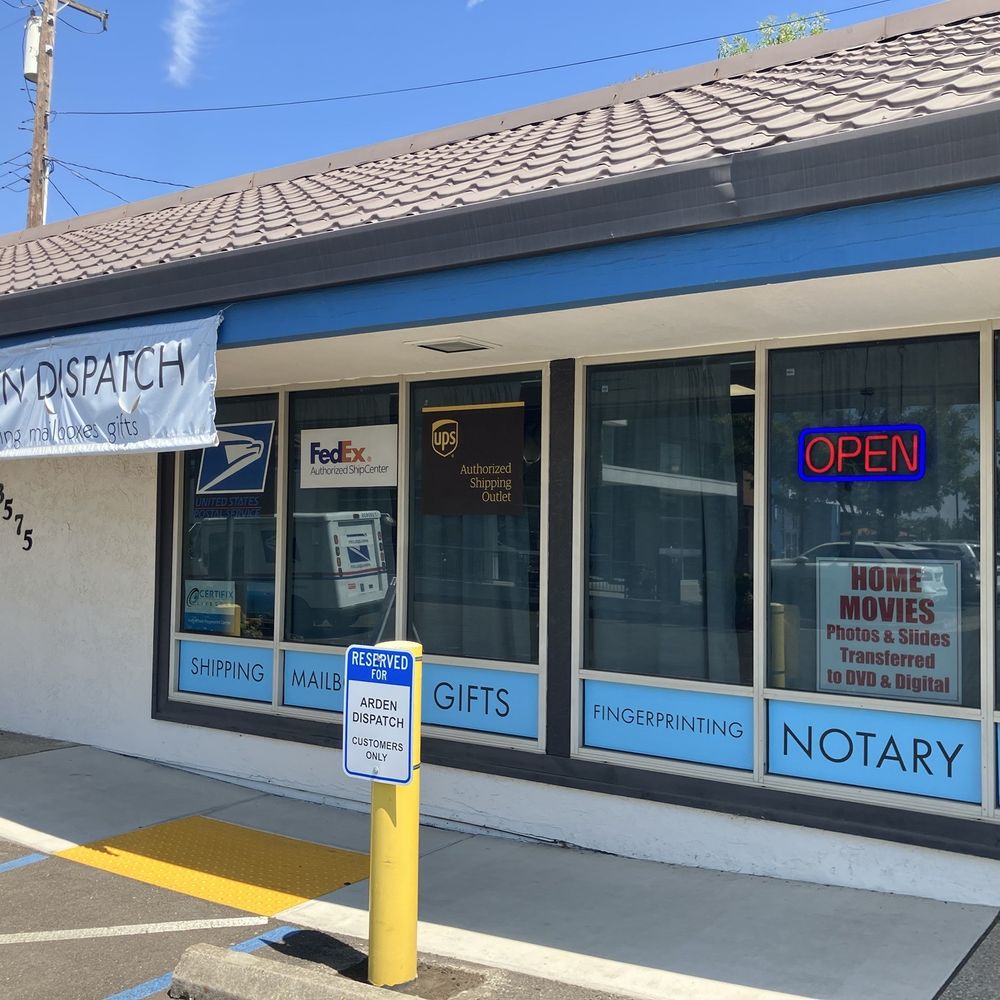 Arden Dispatch - Exterior - Shipping Centers Near Me - Sacramento, California