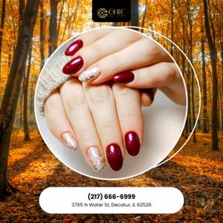 Chic Nail Lounge - Cozy sweaters, warm drinks, and gorgeous nails! Call us to book your manicure appointment!