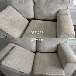 M&M Steamers - Couch deep cleaning