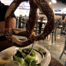 Warm pretzel appetizer Warm pretzel appetizer