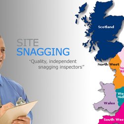 Site Snagging Inspections & Survey London & Manchester - We cover all of the UK including Glasgow, Edinburgh, Bristol, Sheffield, Birmingham, Cardiff, Cornwall, Devon, Nottingham, Derby, Leeds