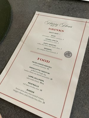Menu photo 2 Cardellino San Diego, CA