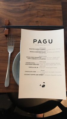Menu photo 7 Pagu Cambridge, MA Menu photo 7 Pagu Cambridge, MA