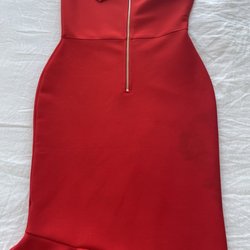 Tuckerton Dry Cleaners - You can see the stain on the right side, same spot as the front of the dress.