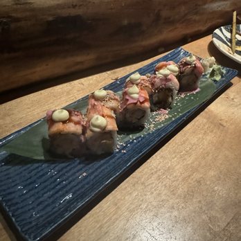 Sushisamba - Tiger maki roll - Asian Fusion Near Me - Las Vegas, Nevada Sushisamba - Tiger maki roll - Asian Fusion Near Me - Las Vegas, Nevada