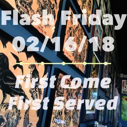 Resurrection Tattoo - This Friday we will be doing a flash special on designs we have drawn and painted for you! See you soon!