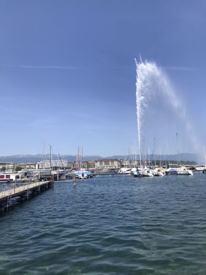 Jet d'Eau de Genève by null