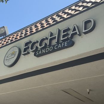 Egghead Sando Cafe - Outdoor signage - Breakfast & Brunch Near Me - San Ramon, California