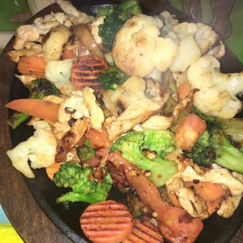 El Olmeca - Fajitas with added veggies to substitute rice and beans. Super awesome flavor! - Mexican Near Me - Ardmore, Tennessee