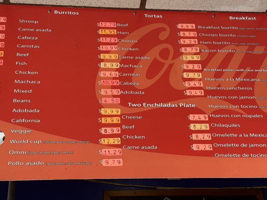 Menu photo 1 Don Pedro Taco Shop Chula Vista, CA Menu photo 1 Don Pedro Taco Shop Chula Vista, CA