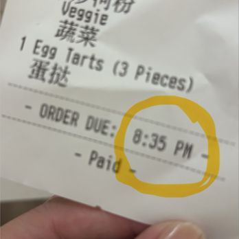Yang Kee Dumpling - Order was supposed to be ready at 8:35pm, but was not ready til 9:17pm. (Restaurant closed at 9:00pm!) - Dim Sum Near Me - Davis, California