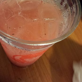 Wendy's - Large Strawberry Lemonade with a bug - Fast Food Near Me - Wahiawa, Hawaii Wendy's - Large Strawberry Lemonade with a bug - Fast Food Near Me - Wahiawa, Hawaii