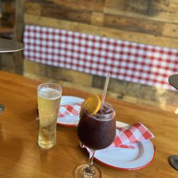 Red Sangria and Stella