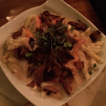 Bantam Pub - Lobster Mac & Cheese...yeah, we added bacon!! - New American Near Me - Atlanta, Georgia Bantam Pub - Lobster Mac & Cheese...yeah, we added bacon!! - New American Near Me - Atlanta, Georgia