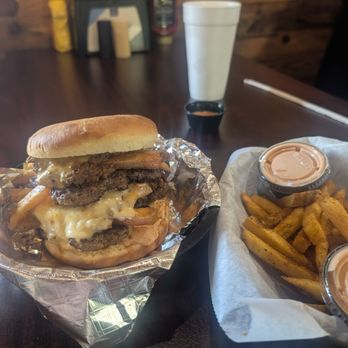 The Mann's Doghouse - The Double Doghouse Burger!! - Burgers Near Me - Monticello, Florida The Mann's Doghouse - The Double Doghouse Burger!! - Burgers Near Me - Monticello, Florida