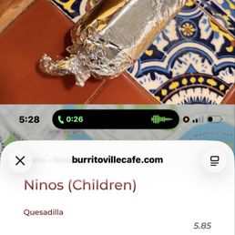 Embarrassingly small, never in my 22 years of ordering the Frijoles Con Queso Burrito has it ever been this small, not here not anywhere. Embarrassingly small, never in my 22 years of ordering the Frijoles Con Queso Burrito has it ever been this small, not here not anywhere.