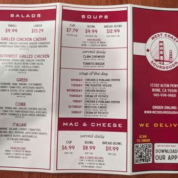 West Coast Sourdough - Sandwiches Near Me - Irvine, California West Coast Sourdough - Sandwiches Near Me - Irvine, California