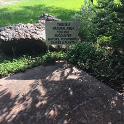 Matagorda County Birding Nature Center - Didn't see any gators
