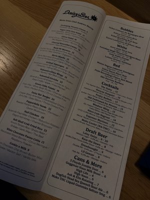 Menu photo 1 Daisy Bar Indianapolis, IN Menu photo 1 Daisy Bar Indianapolis, IN