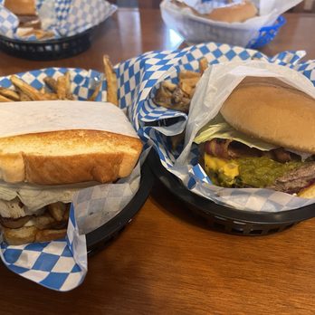 Tin Cup Cafe - two burgers and french fries - Cafes Near Me - Sheffield, Texas Tin Cup Cafe - two burgers and french fries - Cafes Near Me - Sheffield, Texas