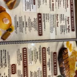 Alexanders Restaurant & Pancake House - Menu