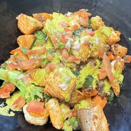Blackened Seafood Bowl - DELICIOUS Compliments to the chef!! Blackened Seafood Bowl - DELICIOUS Compliments to the chef!!
