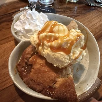 Joes Green Barn - Apple pie a la mode with caramel sauce and vanilla ice cream was delish - Breakfast & Brunch Near Me - McKinleyville, California Joes Green Barn - Apple pie a la mode with caramel sauce and vanilla ice cream was delish - Breakfast & Brunch Near Me - McKinleyville, California