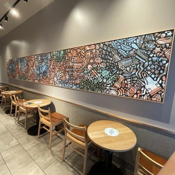 Starbucks - tables and chairs in a coffee shop - Coffee & Tea Near Me - Union, New Jersey